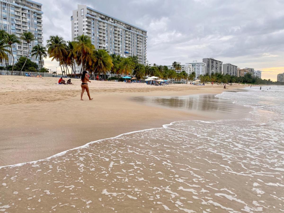 Hobie Oceanfront Apartment At Isla Verde San Juan Eksteriør billede
